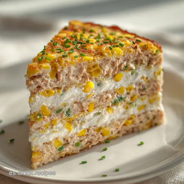 Pastel Salado Pan Bimbo: Cremoso y Sin Horno