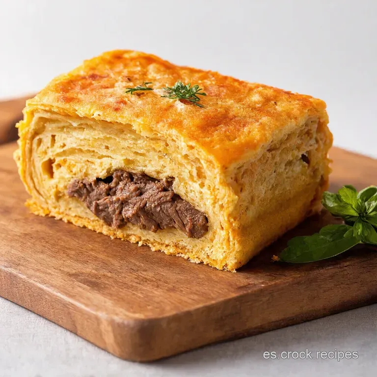 Pastel&oacute;n de Carne con Pl&aacute;tanos Maduros