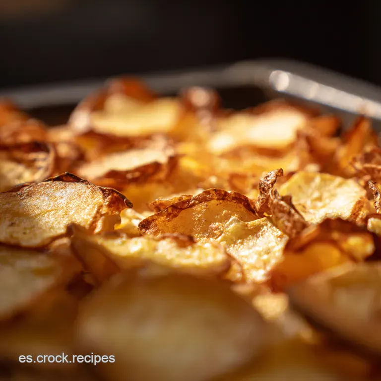 &iexcl;Patatas Gajo Crujientes Al Horno Con Sabor a Espa&ntilde;a! presentation