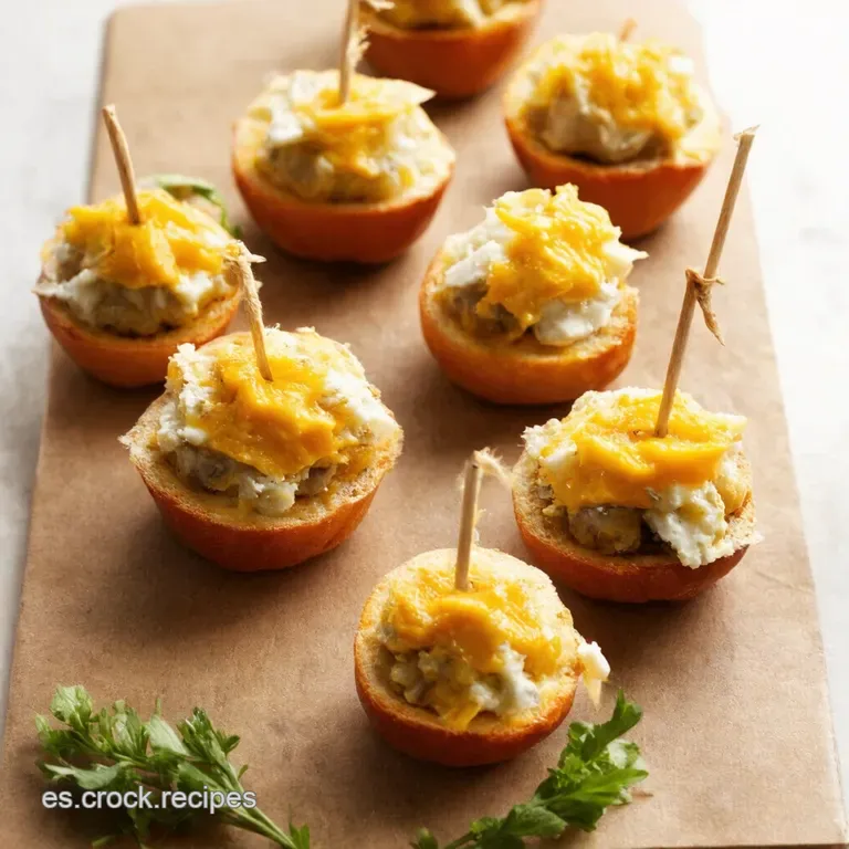 Pintxos de Setas Rostizadas con Queso de Cabra