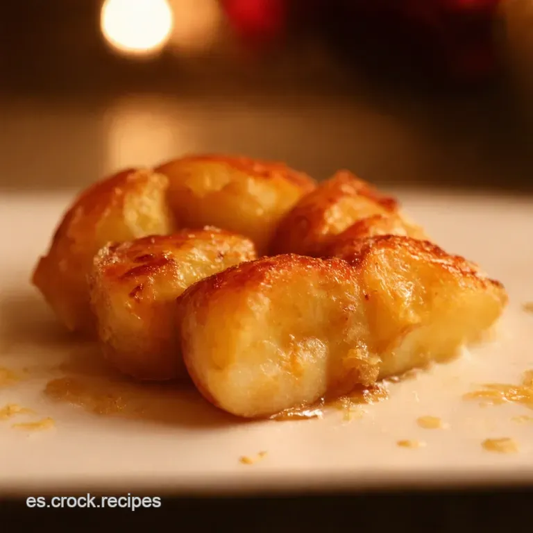 Pl&aacute;tanos Caramelizados Navide&ntilde;os Al Horno presentation