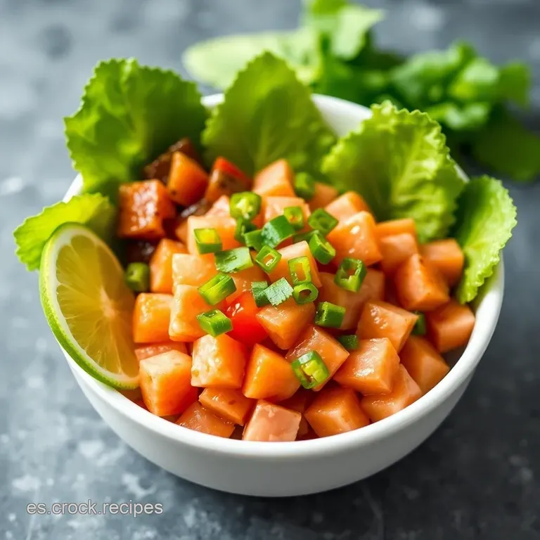 Poke Bowl Hawaiano: &iexcl;Un Viaje de Sabores!