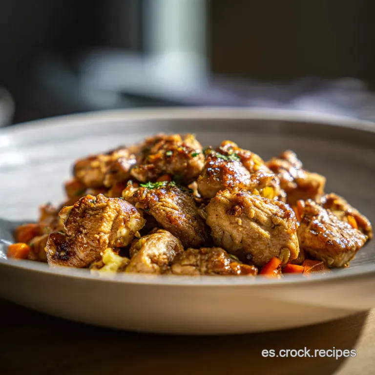 Pollo al Ajillo Expreso con Lim&oacute;n y Perejil