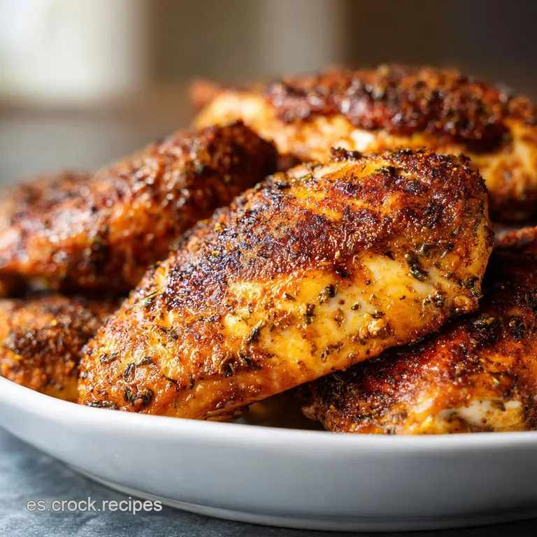 Receta de Pollo al Horno Jugoso y Crujiente