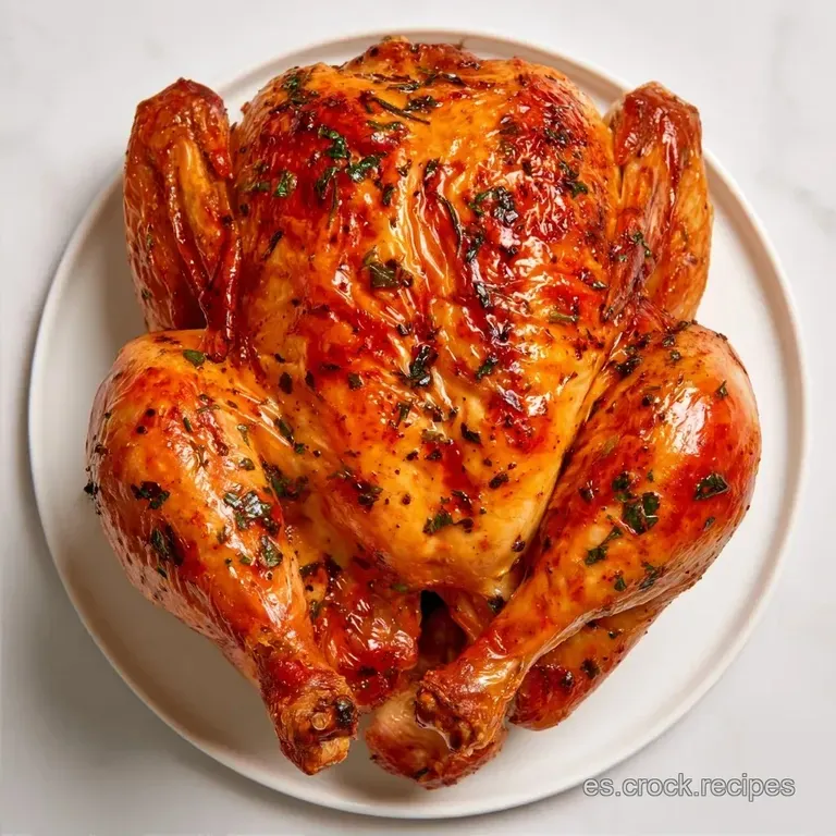 Pollo Asado en Freidora de Aire: Crujiente