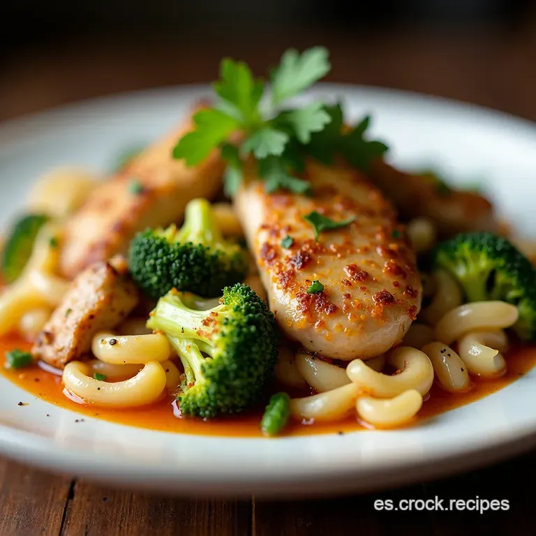 Pollo con Br&oacute;coli Abuela Moderna