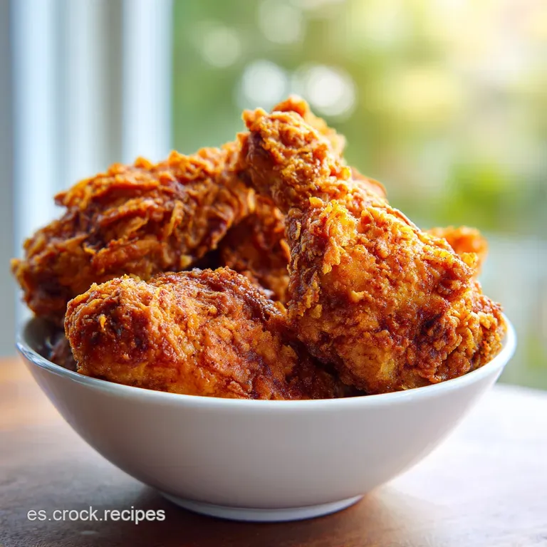 Pollo Frito Estilo Kentucky: Receta Original
