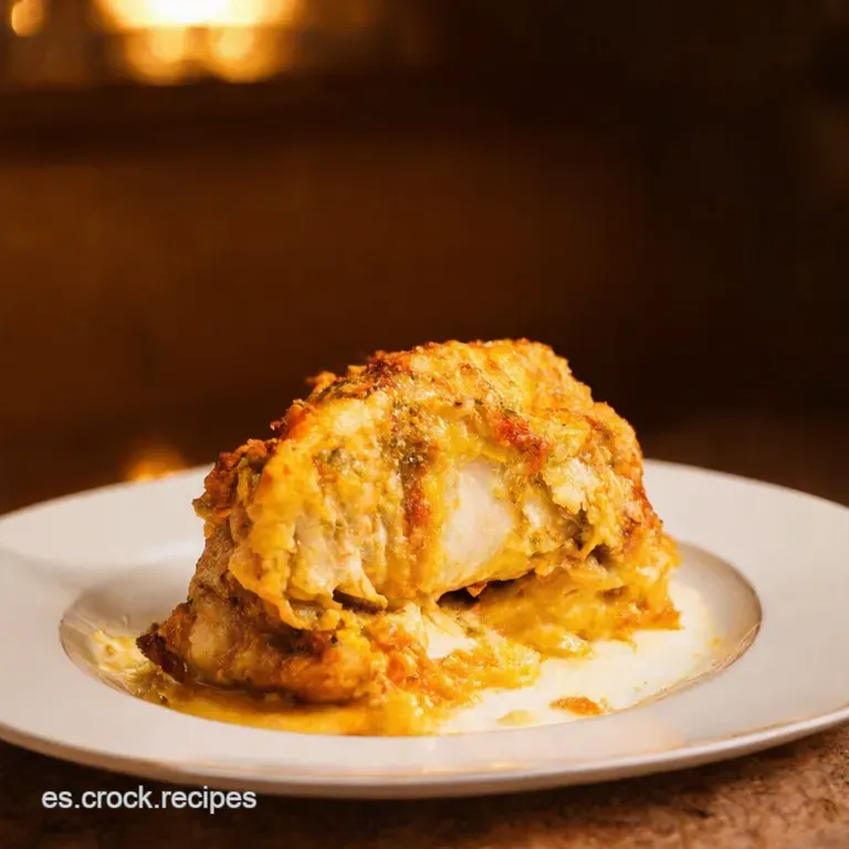 Pollo Relleno a La Madrile&ntilde;a presentation