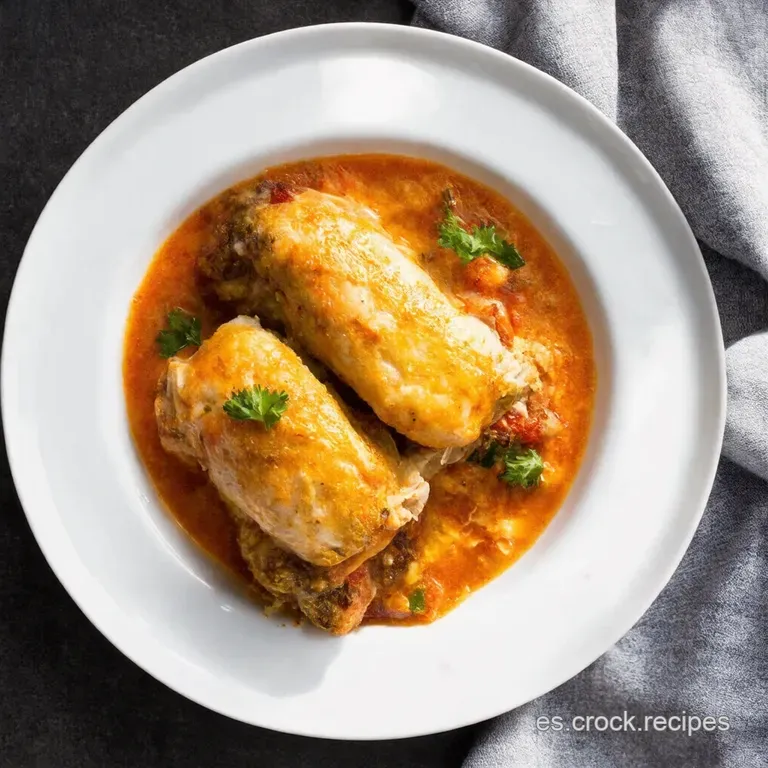 Pollo Relleno a la Madrile&ntilde;a