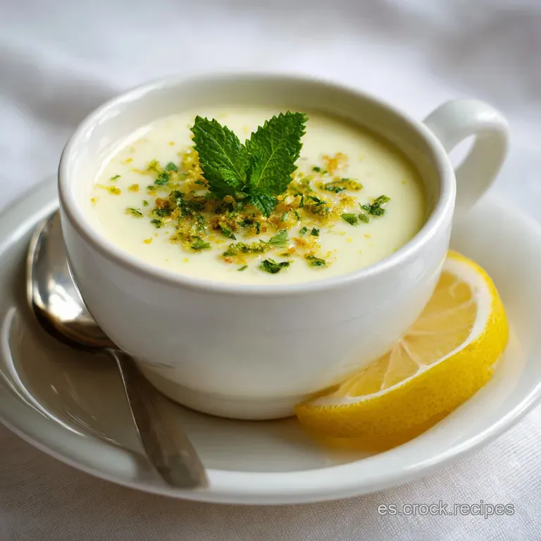 Receta Posset de Lim&oacute;n Cl&aacute;sico