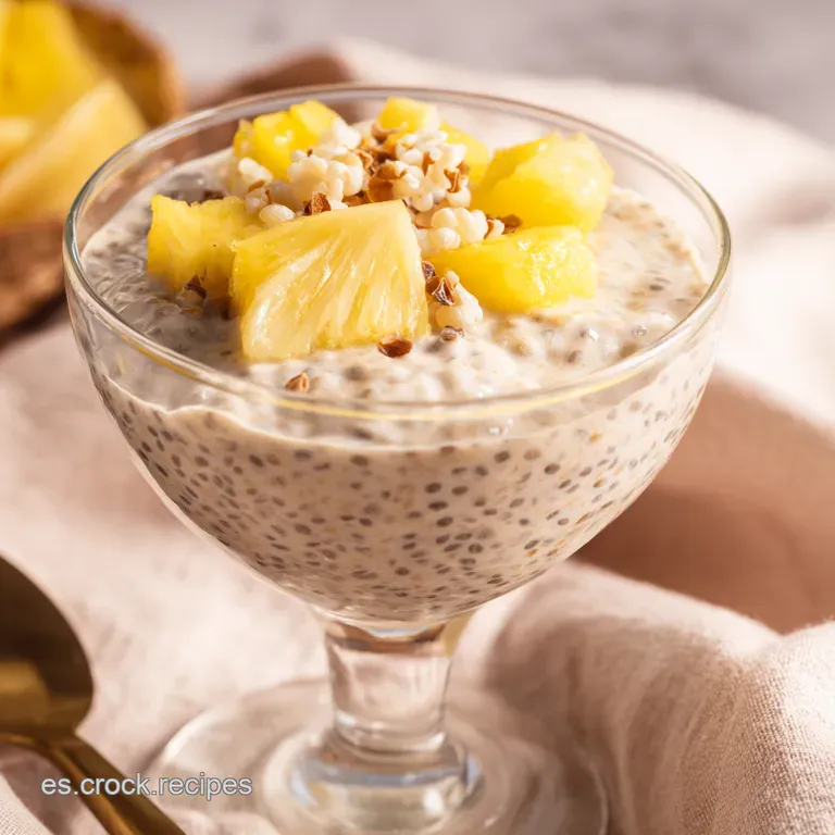 Pud&iacute;n de Ch&iacute;a con Mango y Coco