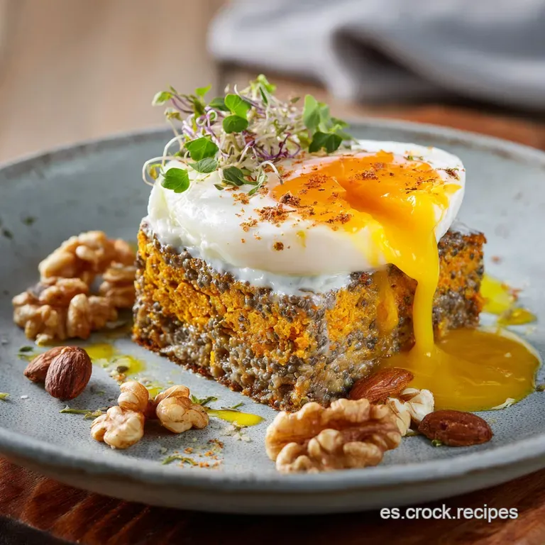 Desayuno Antiinflamatorio: Pud&iacute;n De Ch&iacute;a De C&uacute;rcuma Amanecer Radiante presentation