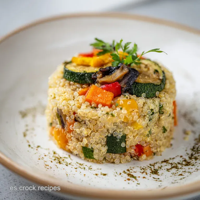 Quinoa con Verduras: T&eacute;cnica para un Grano Perfecto