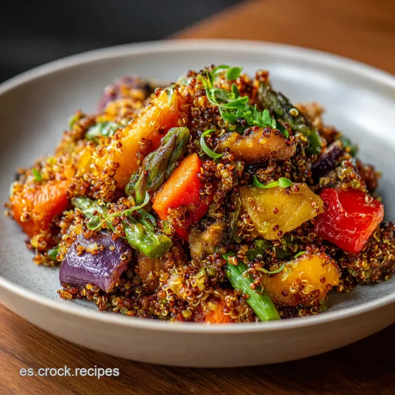 Receta de Quinoa con Verduras Firme