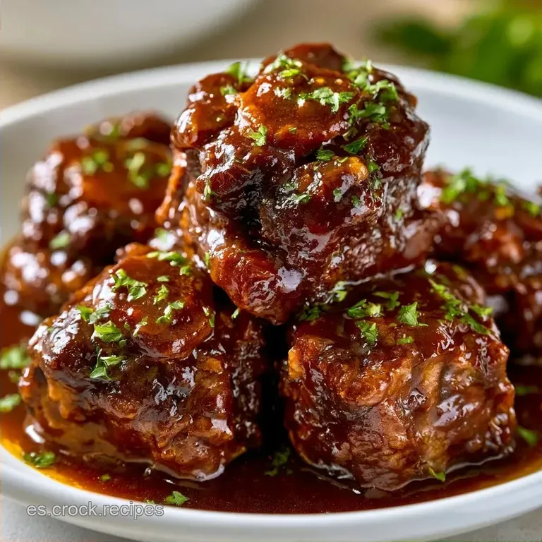 Rabo de Toro Meloso en Olla Lenta