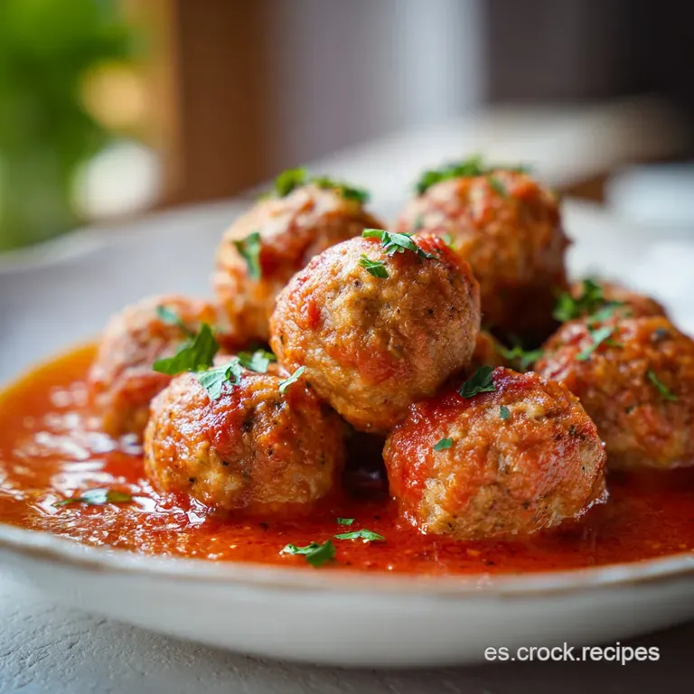 Receta Alb&oacute;ndigas con Tomate Caseras