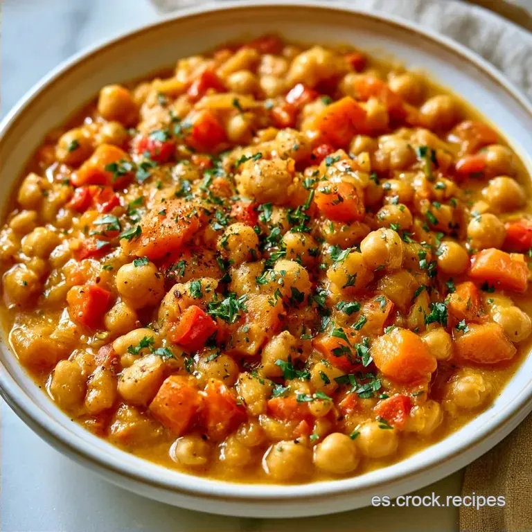 Garbanzos Guisados Tradicionales en 30 Minutos