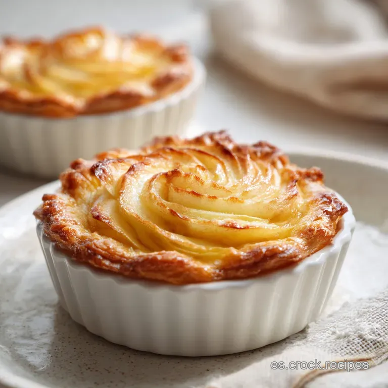 Receta con Hojaldre de Manzana: Crujiente y Caramelizada