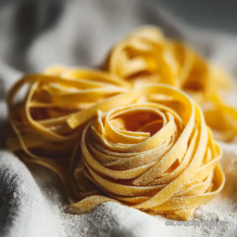 Receta Pasta Fresca al Huevo Casera