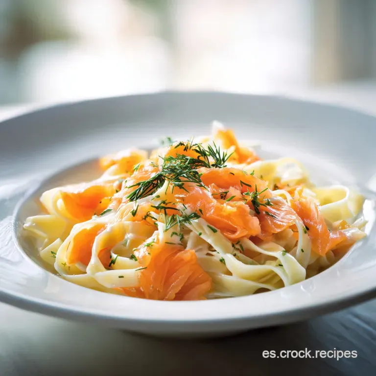 Elegant plate featuring delicate smoked salmon bites, creamy swirls, and verdant sprigs; a culinary masterpiece for a soph...