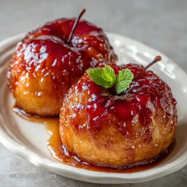 Receta Tarta Tatin Cl&aacute;sica: Manzanas Caramelizadas