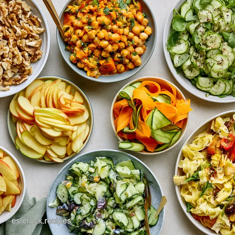 8 Recetas de Ensaladas Saludables y R&aacute;pidas