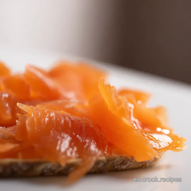 Salm&oacute;n a La Donostiarra Con Patatas Panaderas presentation