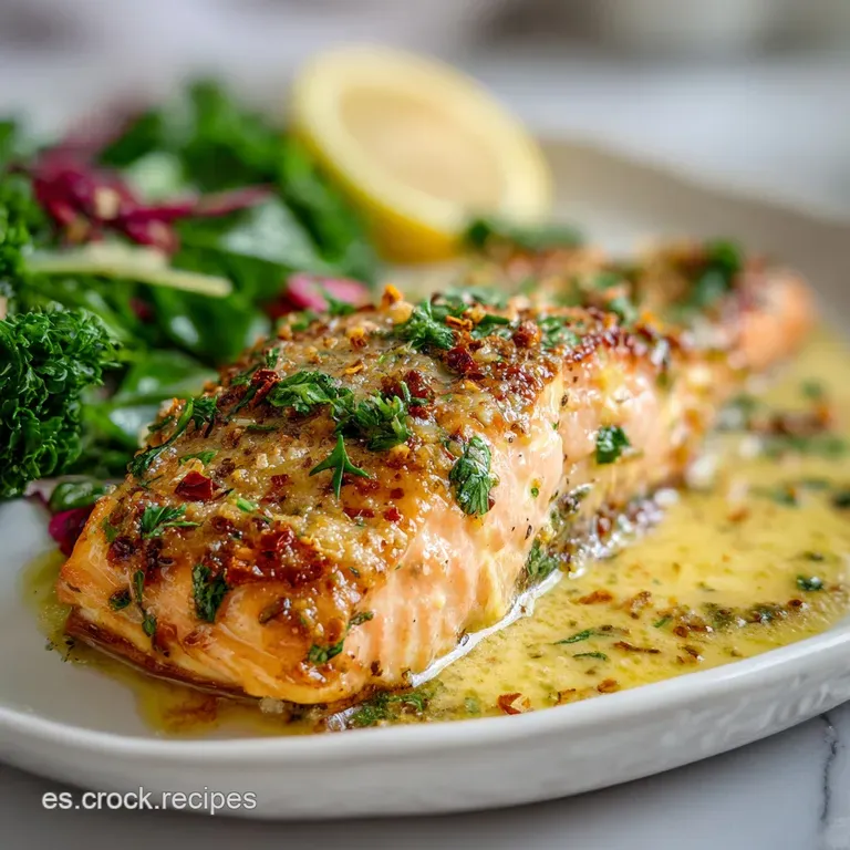 Salm&oacute;n al Horno a la Mostaza con Miel
