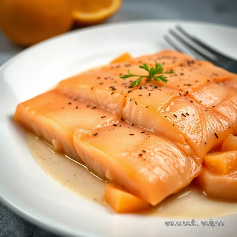 Salm&oacute;n a la Naranja con un Toque de Azafr&aacute;n