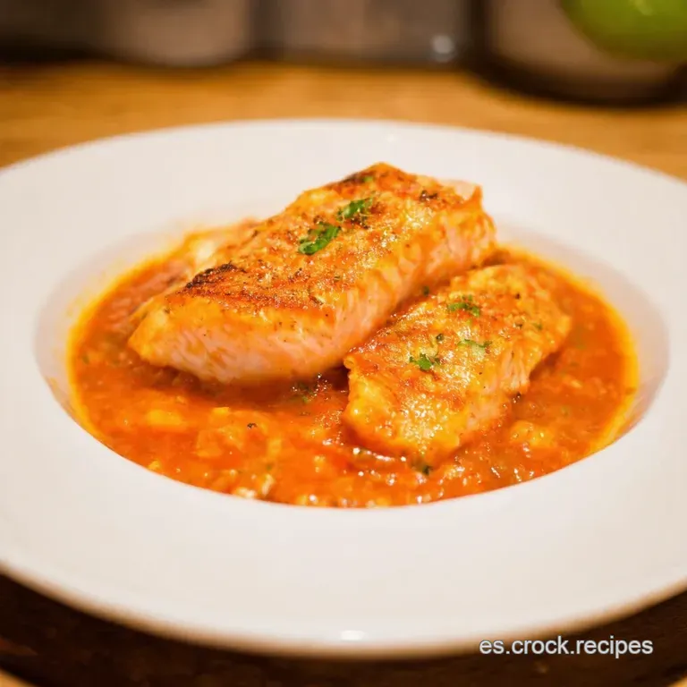 Salm&oacute;n En Salsa De Lim&oacute;n Y Ajo Un Cl&aacute;sico presentation