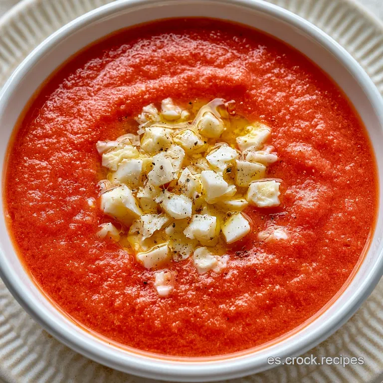 Salmorejo Cordob&eacute;s: Receta Veraniega y Tradicional