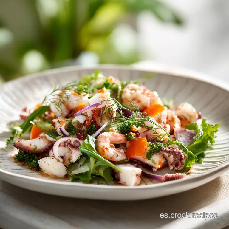 Salpic&oacute;n de Marisco Receta Tradicional