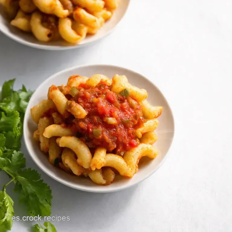 Salsa de Tomate Casera para Macarrones