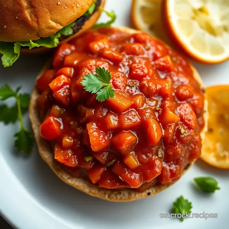 Salsa Para Hamburguesas Casera &iexcl;Qu&eacute; Rica! presentation