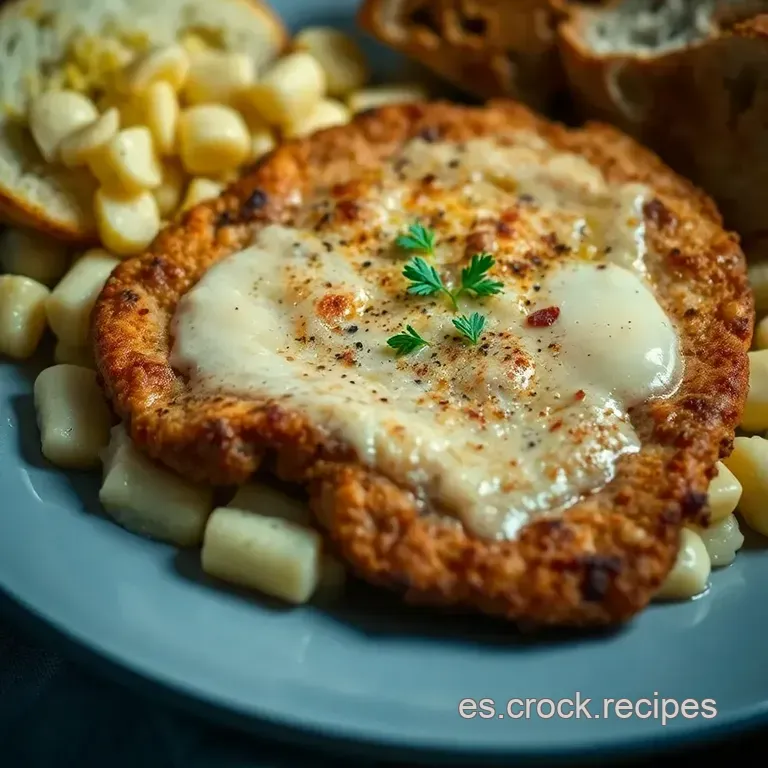 Schnitzel Con Ensalada De Papa: &iexcl;Un Cl&aacute;sico Alem&aacute;n Con Toque Casero! presentation
