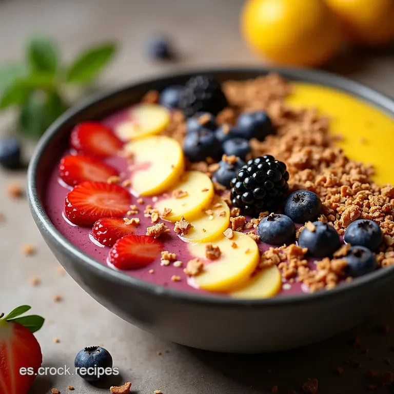 Smoothie Bowl Buenos D&iacute;as Sol