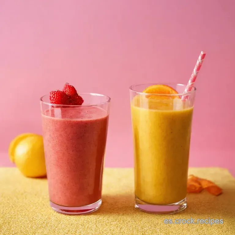 Smoothie Tropical Amanecer en la Playa