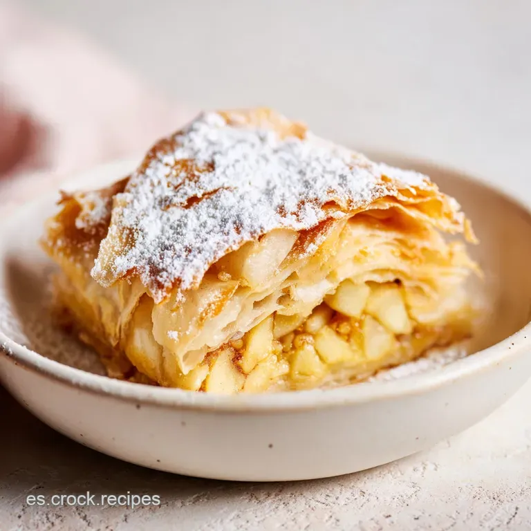 Strudel de Manzana: Antigua Receta Alemana