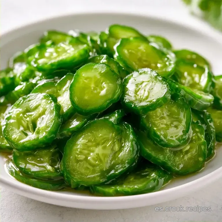 Receta de Sunomono de Pepino Fácil en 35 Minutos