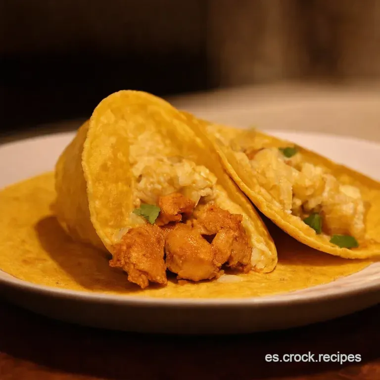 Tacos Dorados De Pollo Con Salsa Cremosa De Aguacate presentation