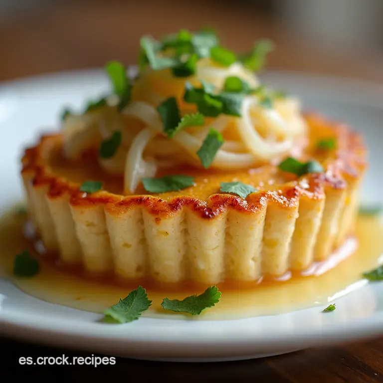 La Reina de las Tartas Saladas Tarta de Cebolla Francesa Caramelizada Perfecta