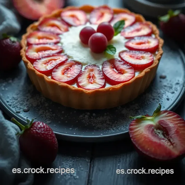 Tarta Cl&aacute;sica De Frambuesas Con Merengue Italiano presentation