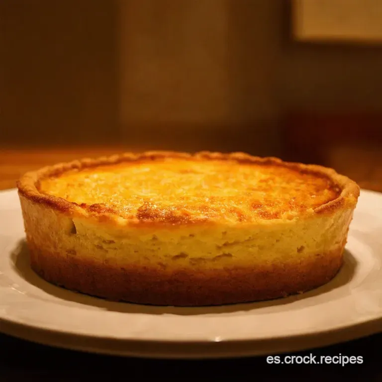 Tarta Cremosa De Esp&aacute;rragos Y Panceta presentation