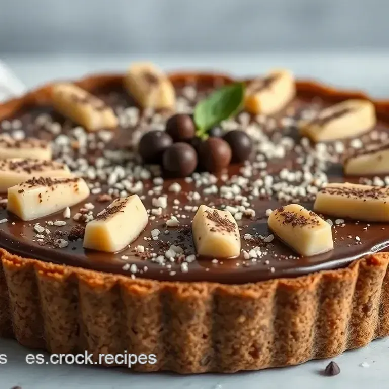 Tarta Crujiente de Chocolate y Cacahuete &iexcl;Sin Horno!