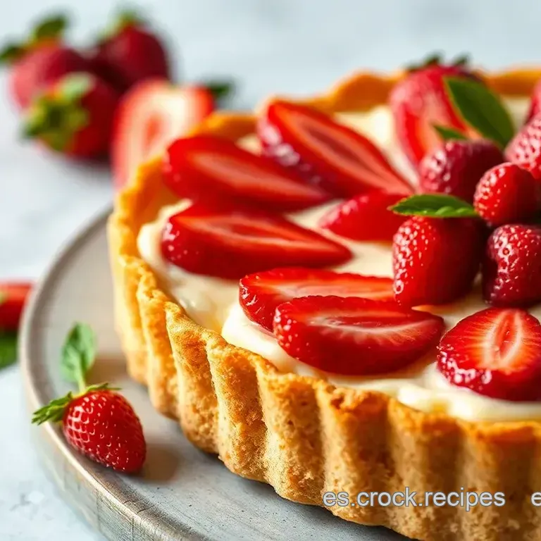 Tarta de Fresas con Nata: Receta de la Abuela