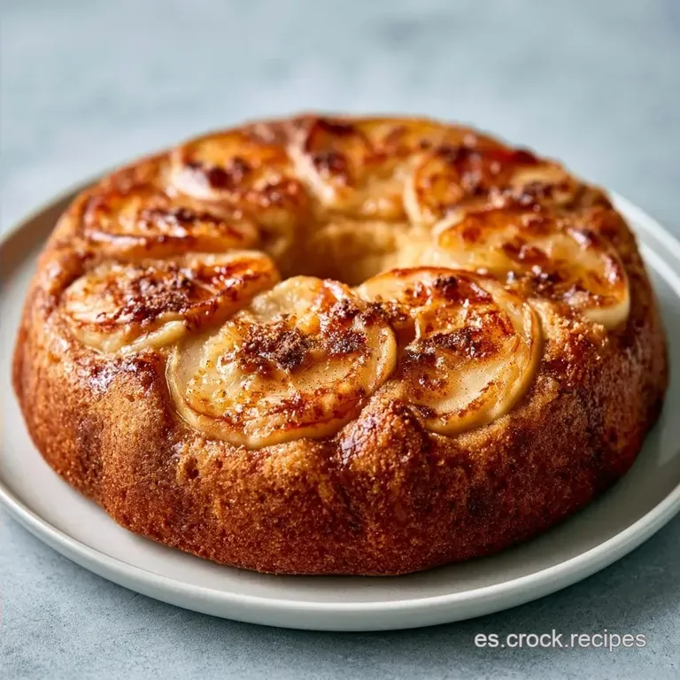 Tarta de Manzana de la Abuela: Base Esponjosa