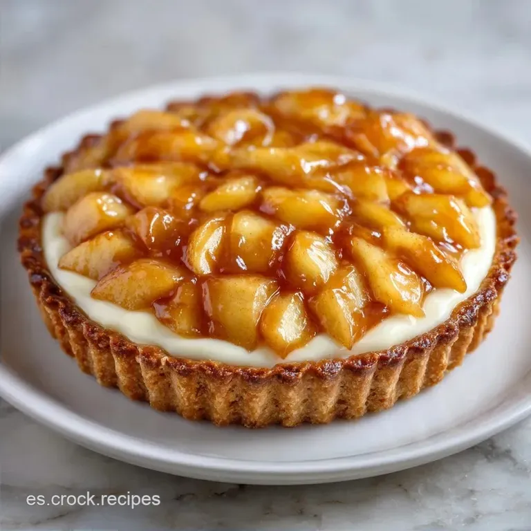 Tarta de Manzana: Cremosa y Casera