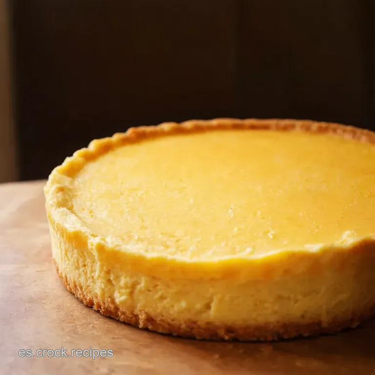 Tarta De Queso Cremosa Con Thermomix presentation