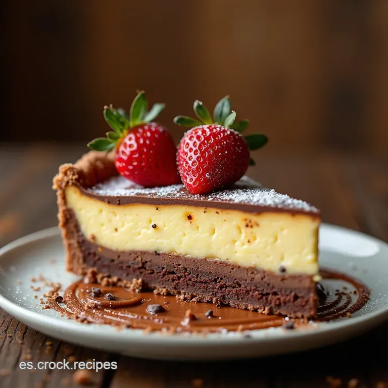 Tarta de Queso Triple Chocolate de Aniversario