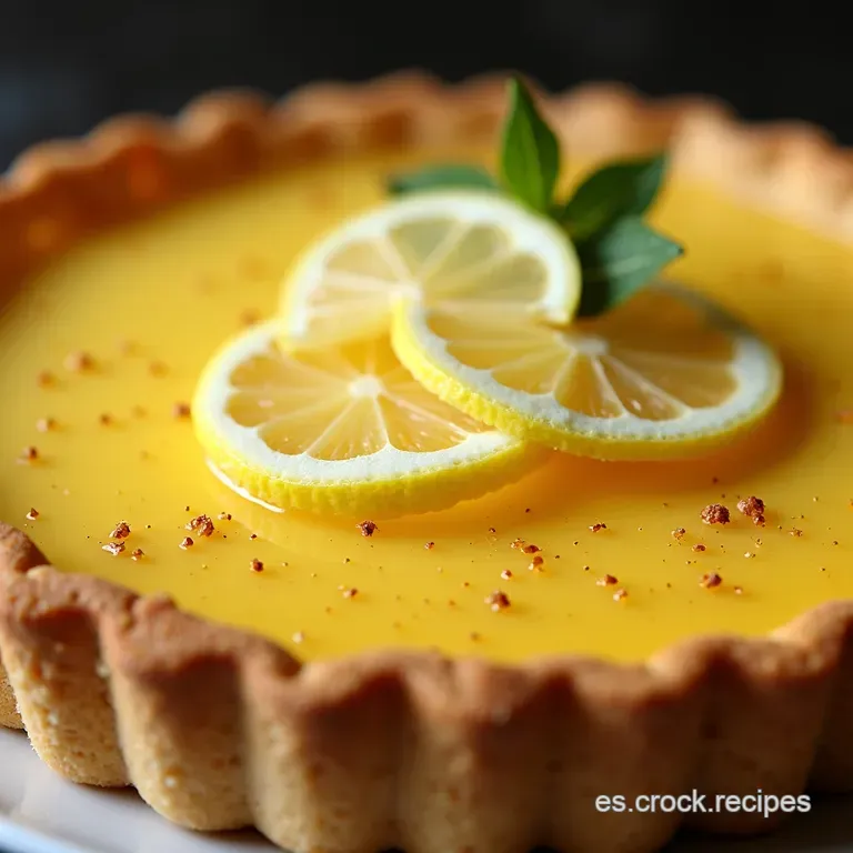 Tarta de Queso y Lim&oacute;n al Estilo de la Abuela El Postre de Pascua m&aacute;s Reconfortante